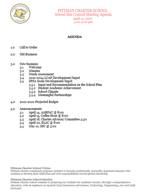 ssc agenda 4-12-21 ssc agenda 4-12-21